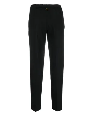 TWINSET ドローストリングウエストのストレートレッグパンツ - サムネイル2
