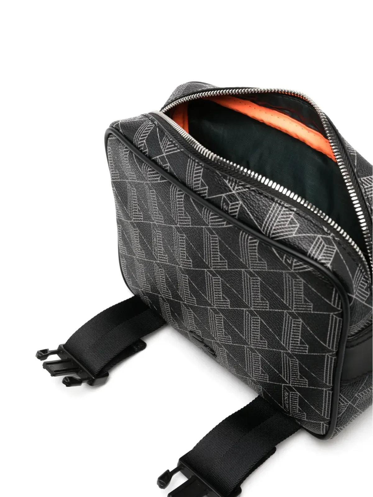 Lacoste The Blend モノグラムパターン メッセンジャーバッグ - 画像5