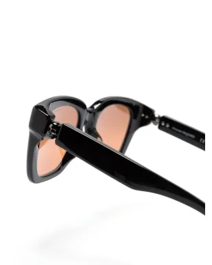 Alexander McQueen Eyewear スカルアップリケ付きスクエアフレームサングラス - サムネイル3