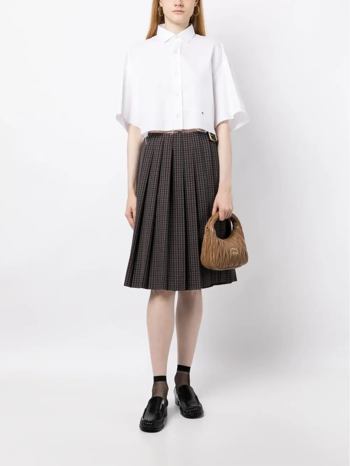 Miu Miu ワンダー マテラッセ ショルダーバッグ - 画像2