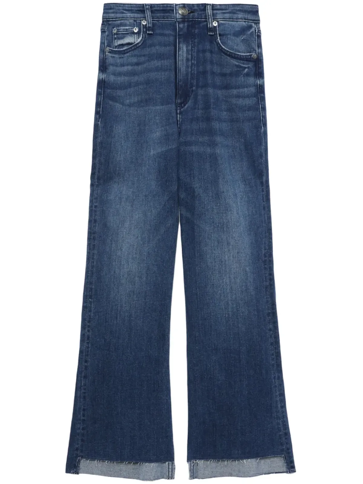 rag & bone ハイライズクロップドジーンズ - 画像1