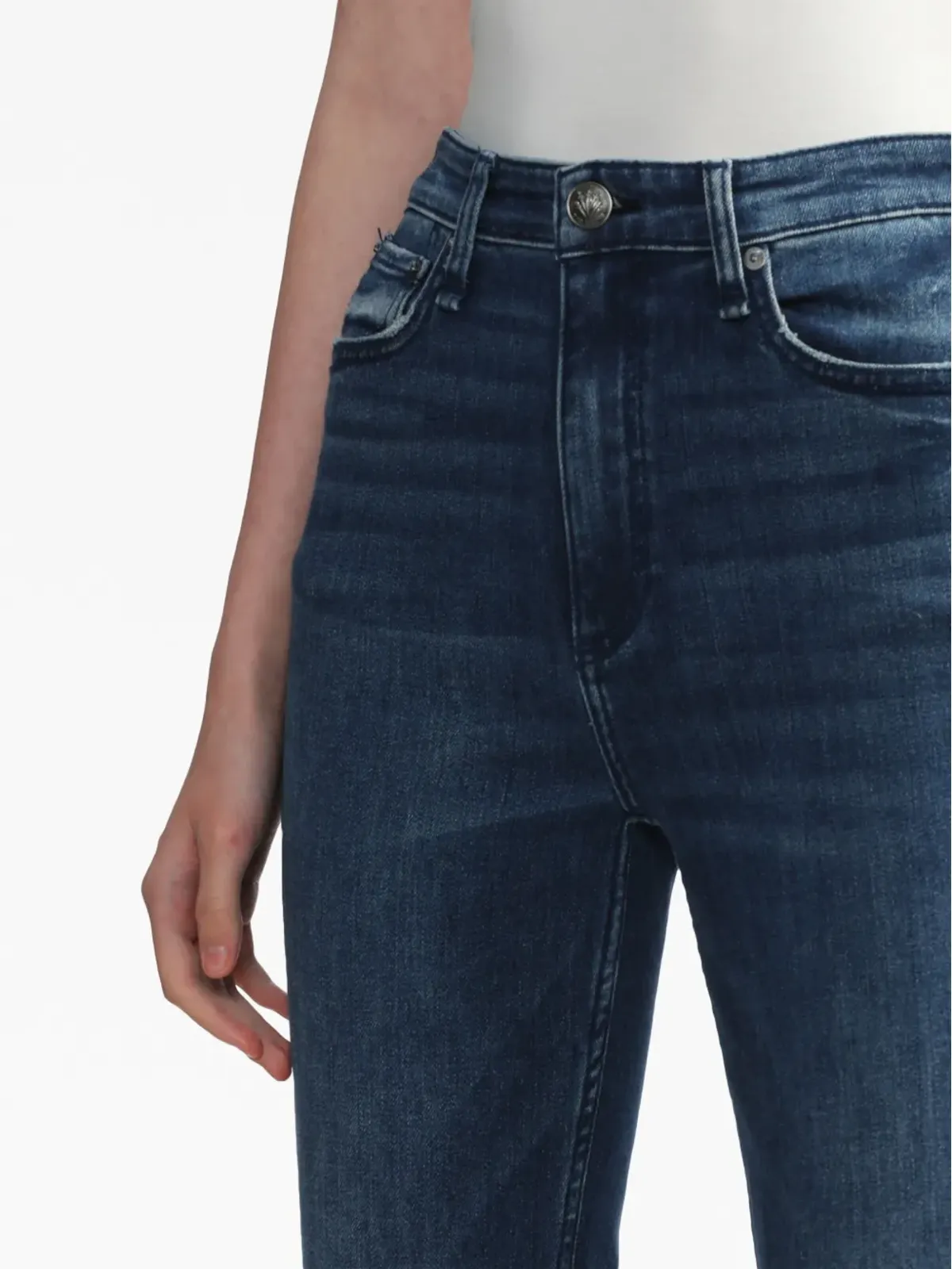 rag & bone ハイライズクロップドジーンズ - 画像5
