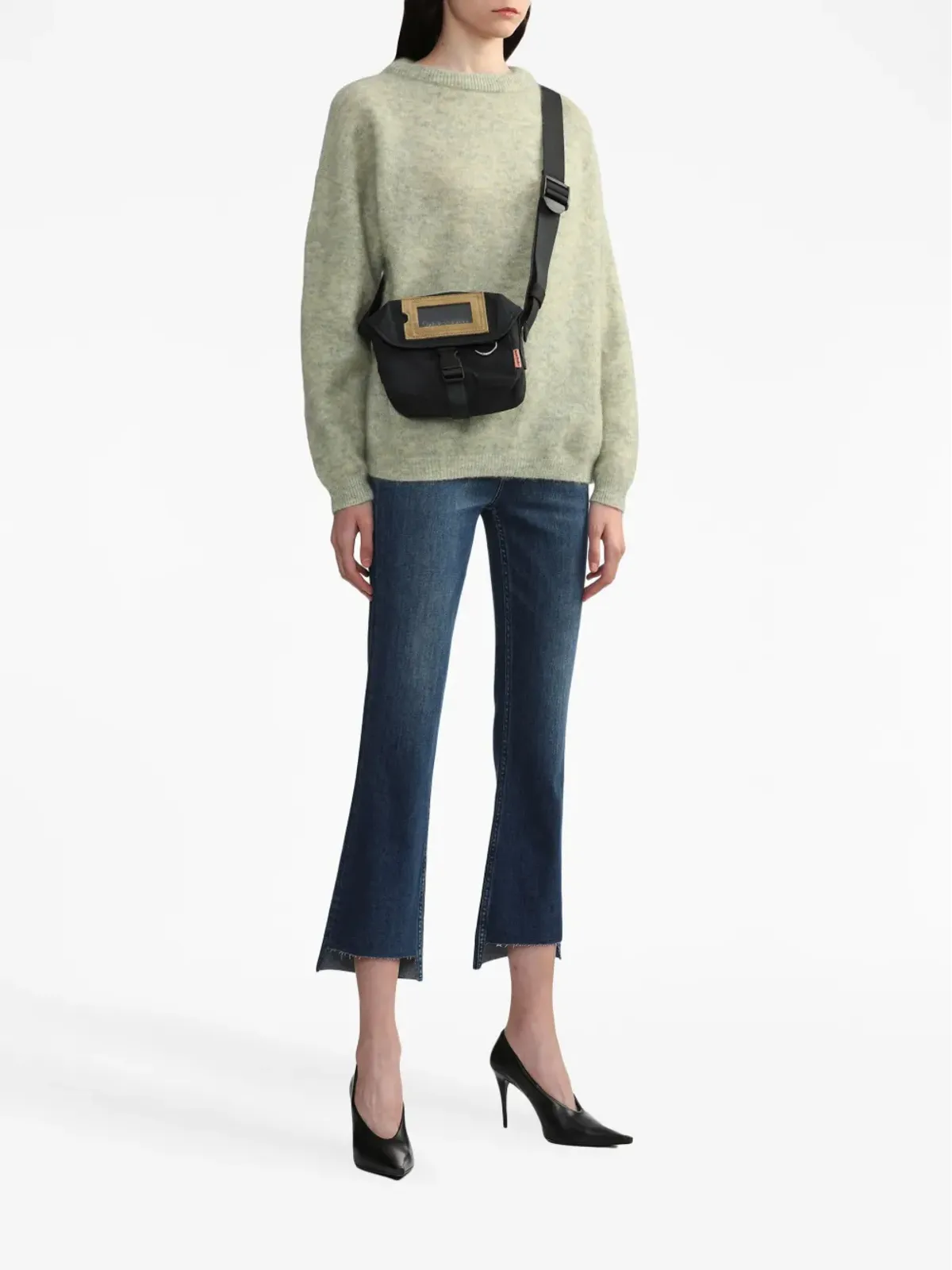 rag & bone ハイライズクロップドジーンズ - 画像2
