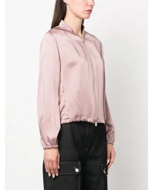 Herno Resort ジップアップ ボンバー ジャケット - ピンク - サムネイル3