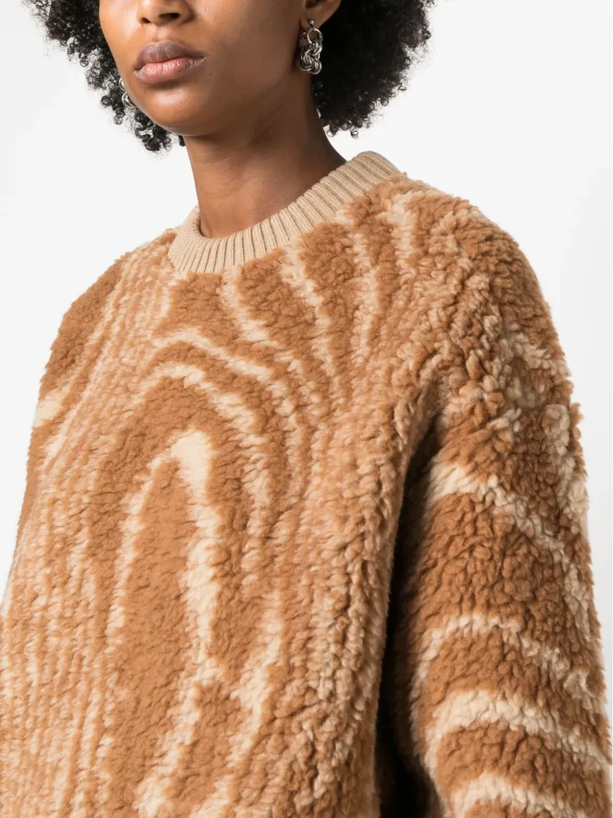 Stella McCartney グラフィック柄クルーネックニット - 画像5