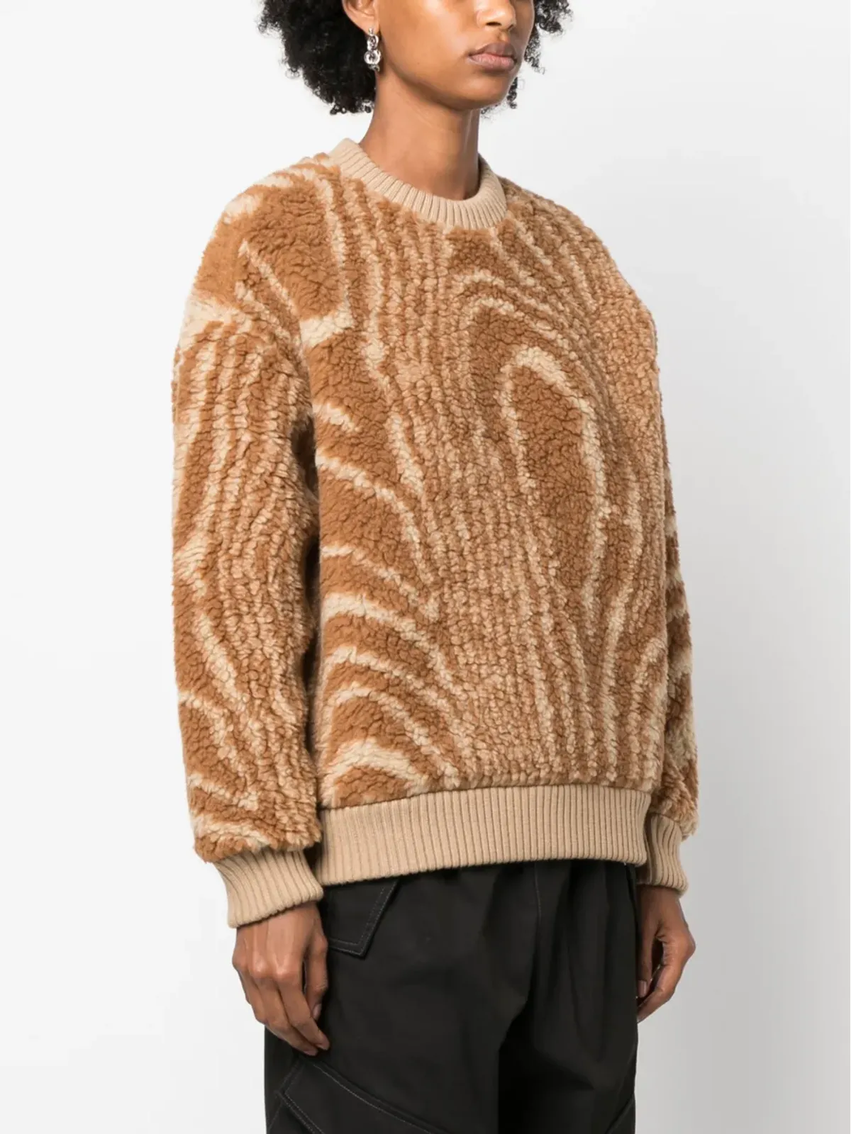 Stella McCartney グラフィック柄クルーネックニット - 画像3