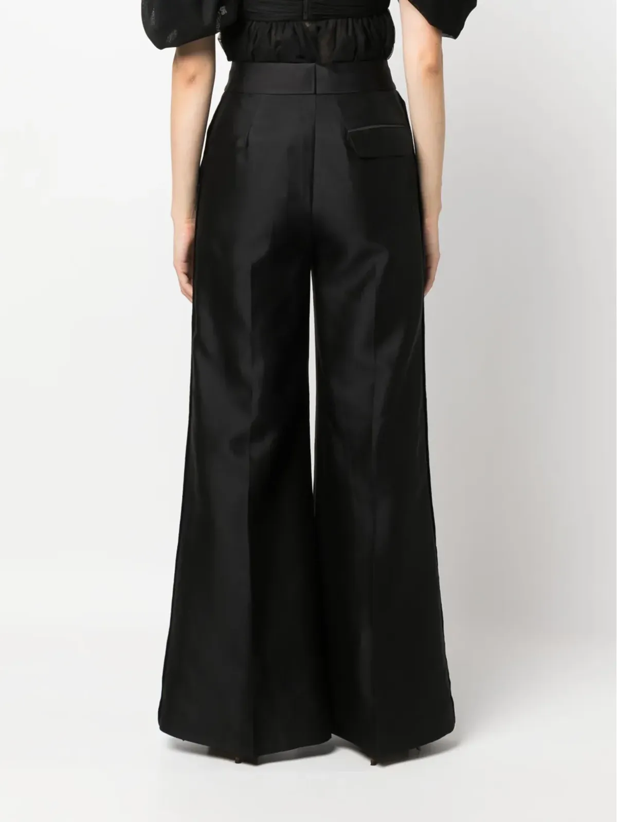 ZIMMERMANN ウールブレンドのワイドレッグパンツ - 画像4