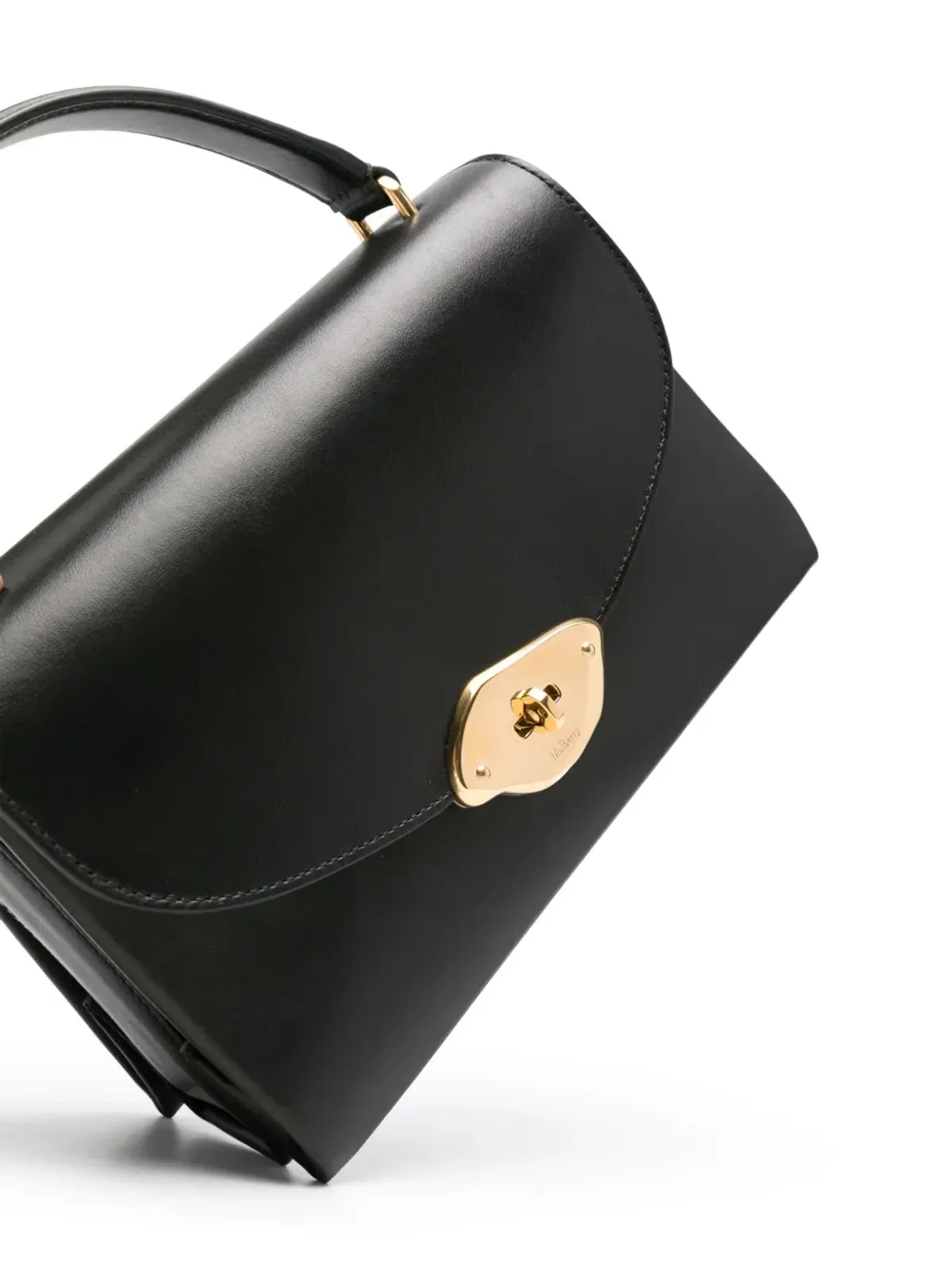 Mulberry Lana ロゴ刻印入りトートバッグ - 画像4