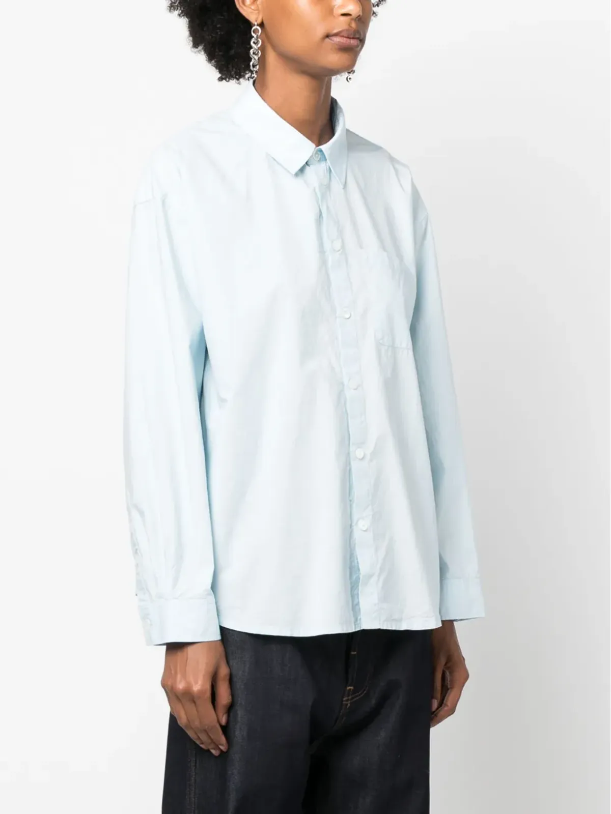 A.P.C. ロングスリーブボタンファスニングシャツ - 画像3