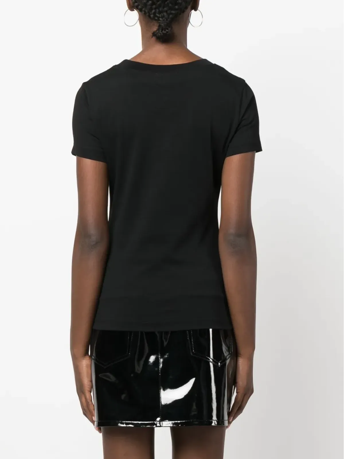 MOSCHINO JEANS グラフィック ロゴプリント Tシャツ - 画像4