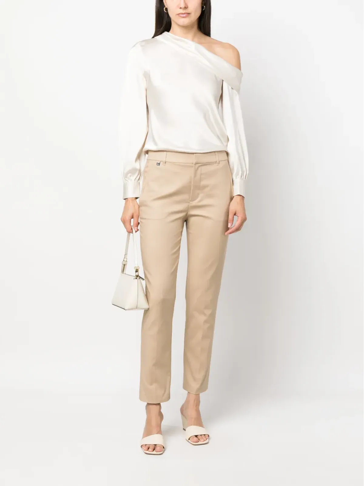 Lauren Ralph Lauren Lakythia slim-fit trousers - Neutrals - 画像2