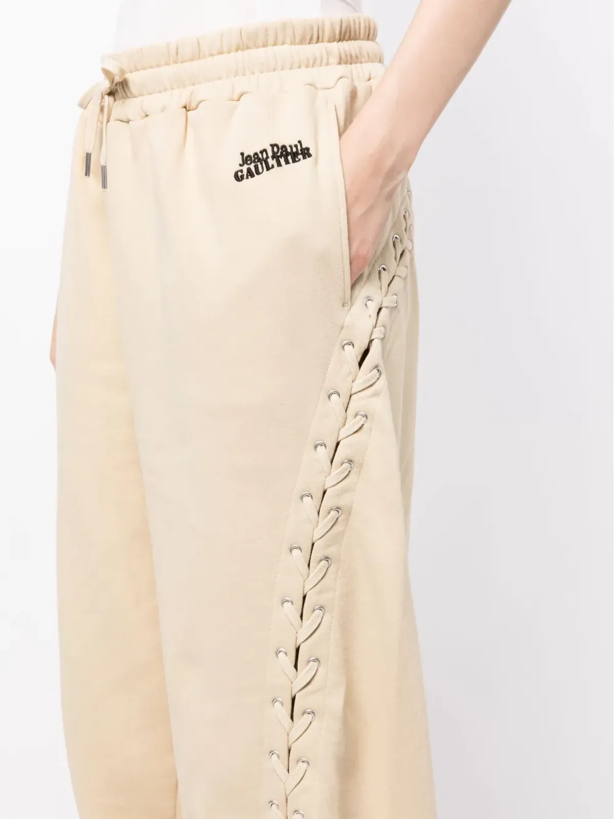 Jean Paul Gaultier レースアップトラックパンツ - 画像5
