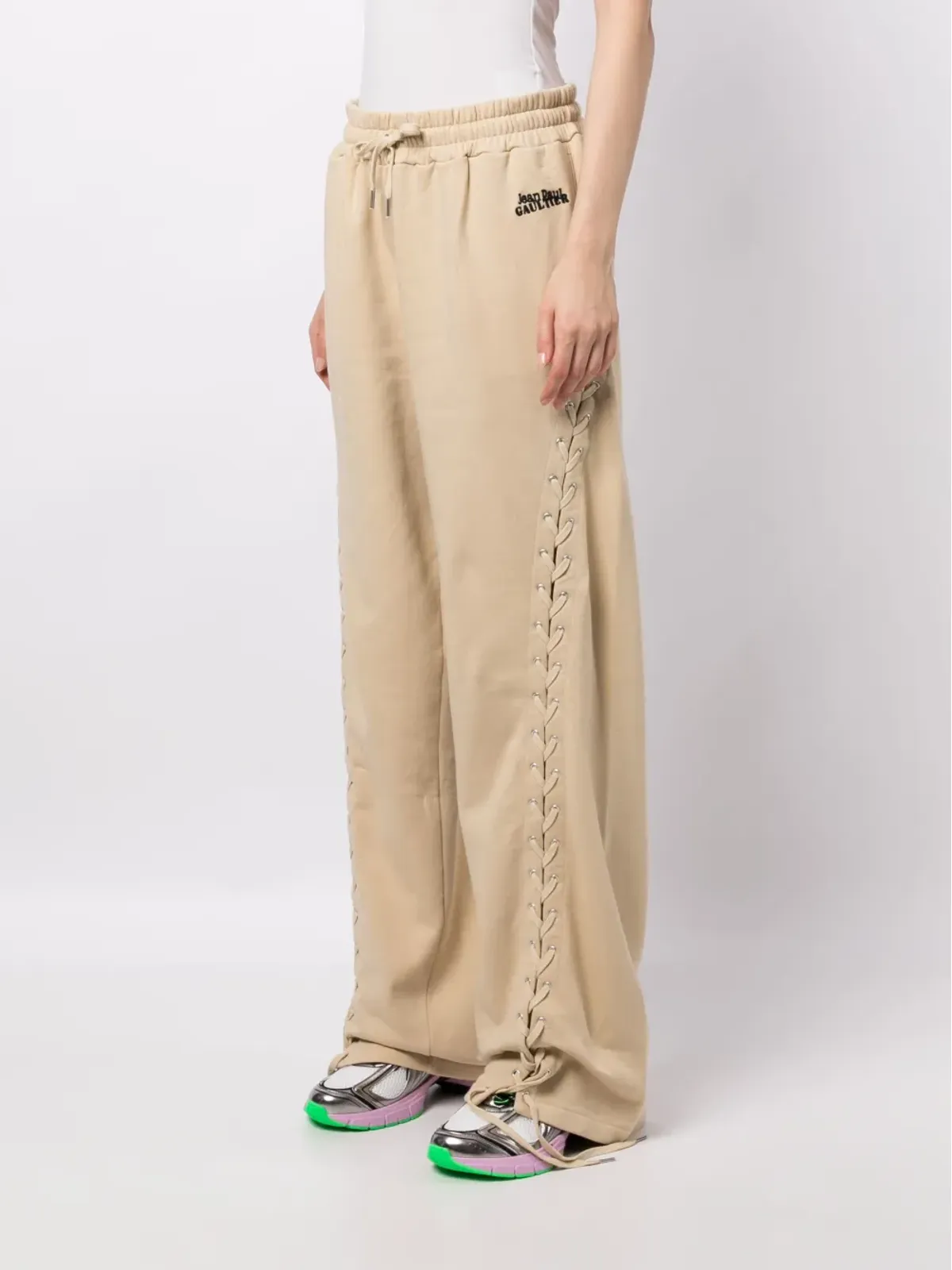 Jean Paul Gaultier レースアップトラックパンツ - 画像3