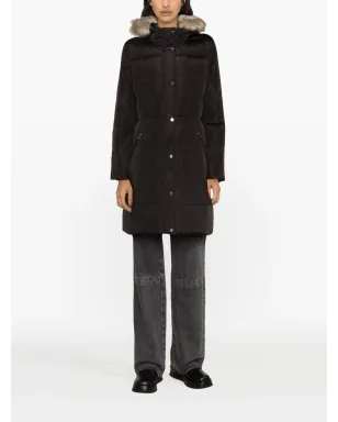 Lauren Ralph Lauren ファー付きトリムのキルティングコート - サムネイル2