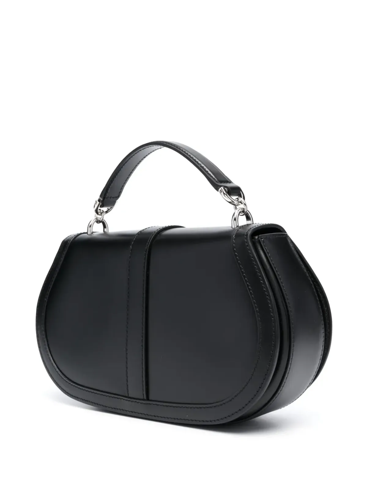 Versace Greca Goddess レザーショルダーバッグ ブラック - 画像4