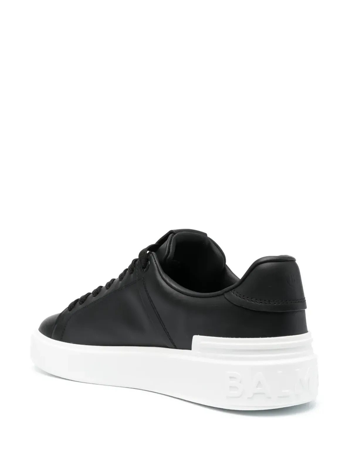 Balmain B-Court ローカットスニーカー - ブラック - 画像3