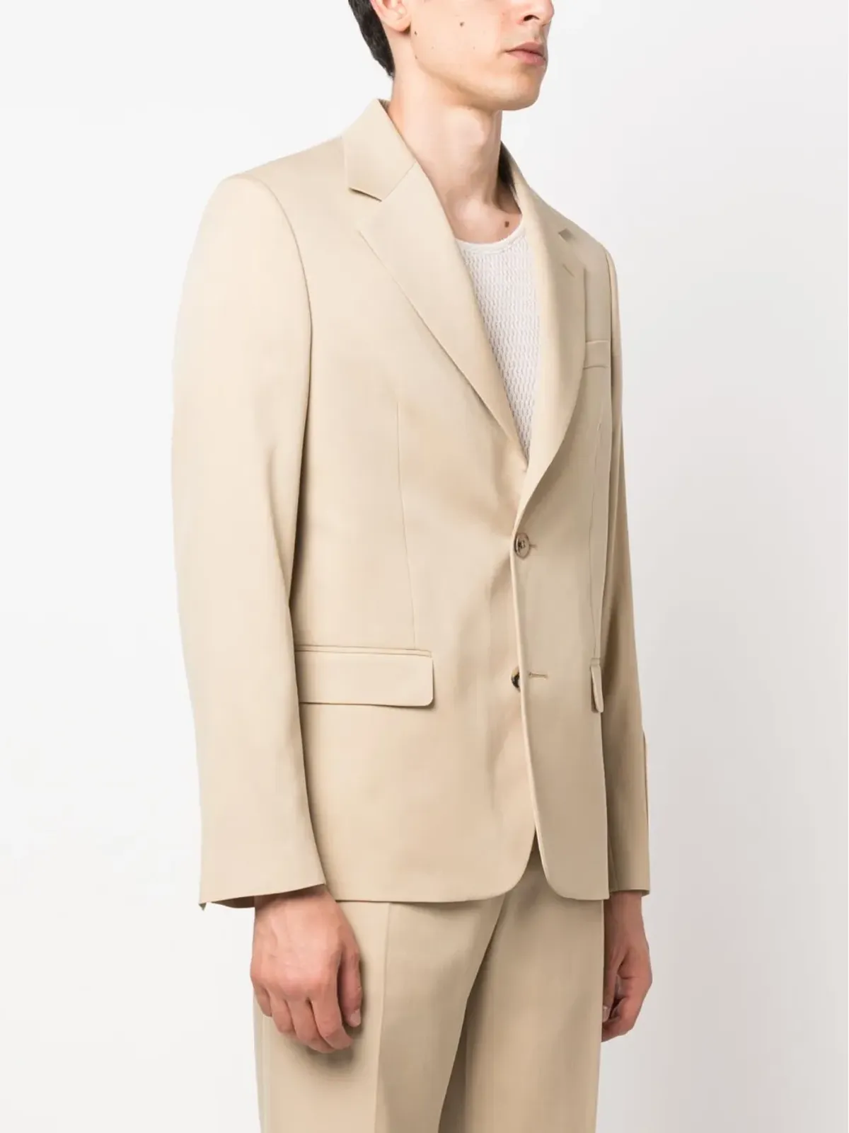 Golden Goose ロゴパッチ付き ヴァージンウール ブレザー - 画像3