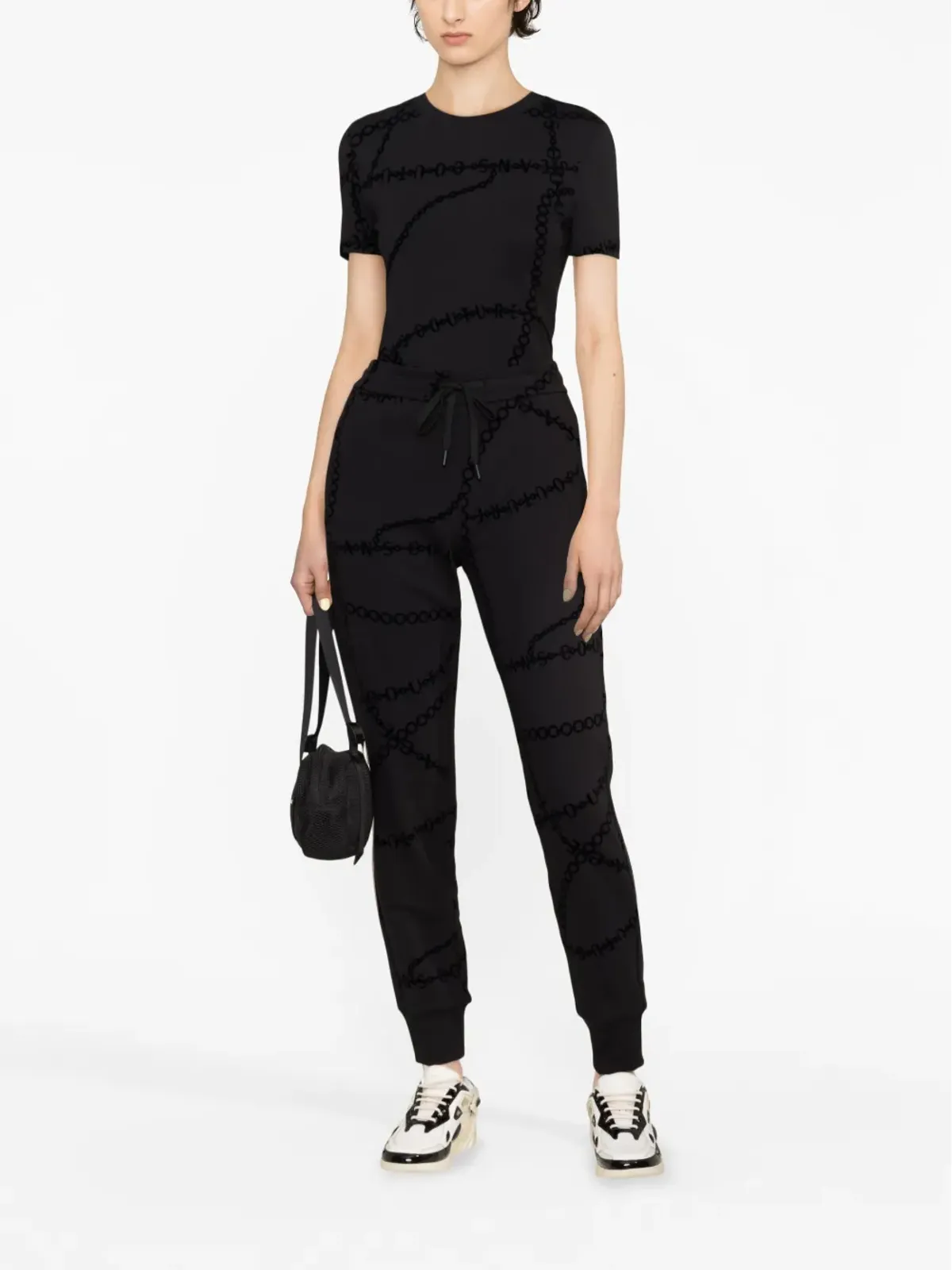 Versace Jeans Couture グラフィックプリント クルーネックTシャツ - 画像2