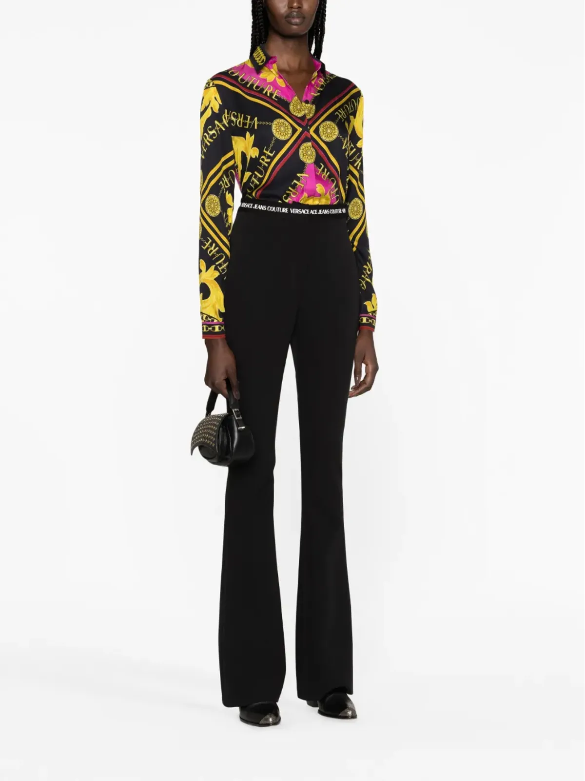 Versace Jeans Couture ロゴ クチュール プリント シャツ - 画像2