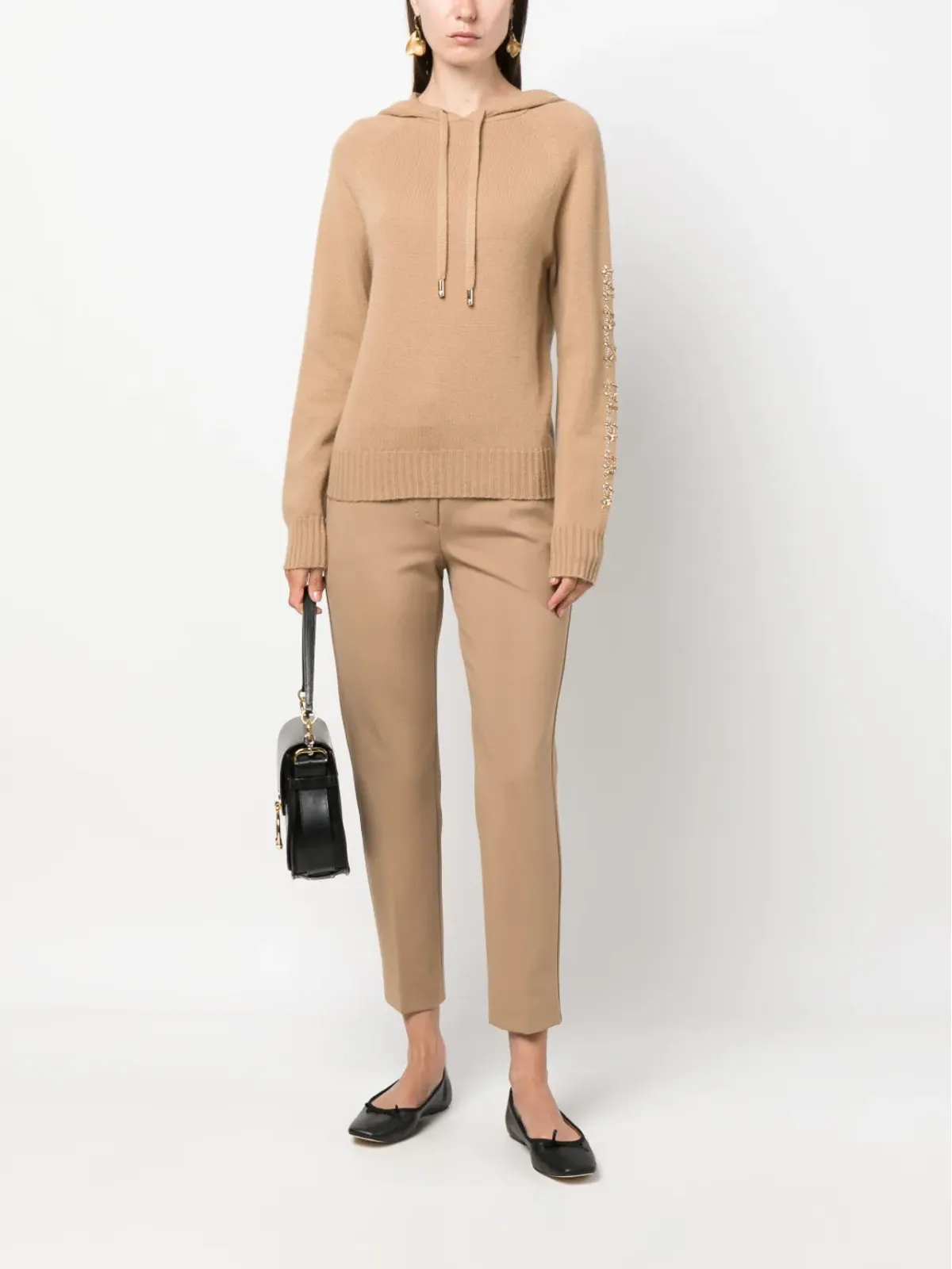 Max Mara ミッドライズ クロップドパンツ - 画像2