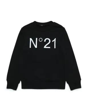Nº21 Kids ロゴプリント コットン スウェットシャツ - サムネイル1