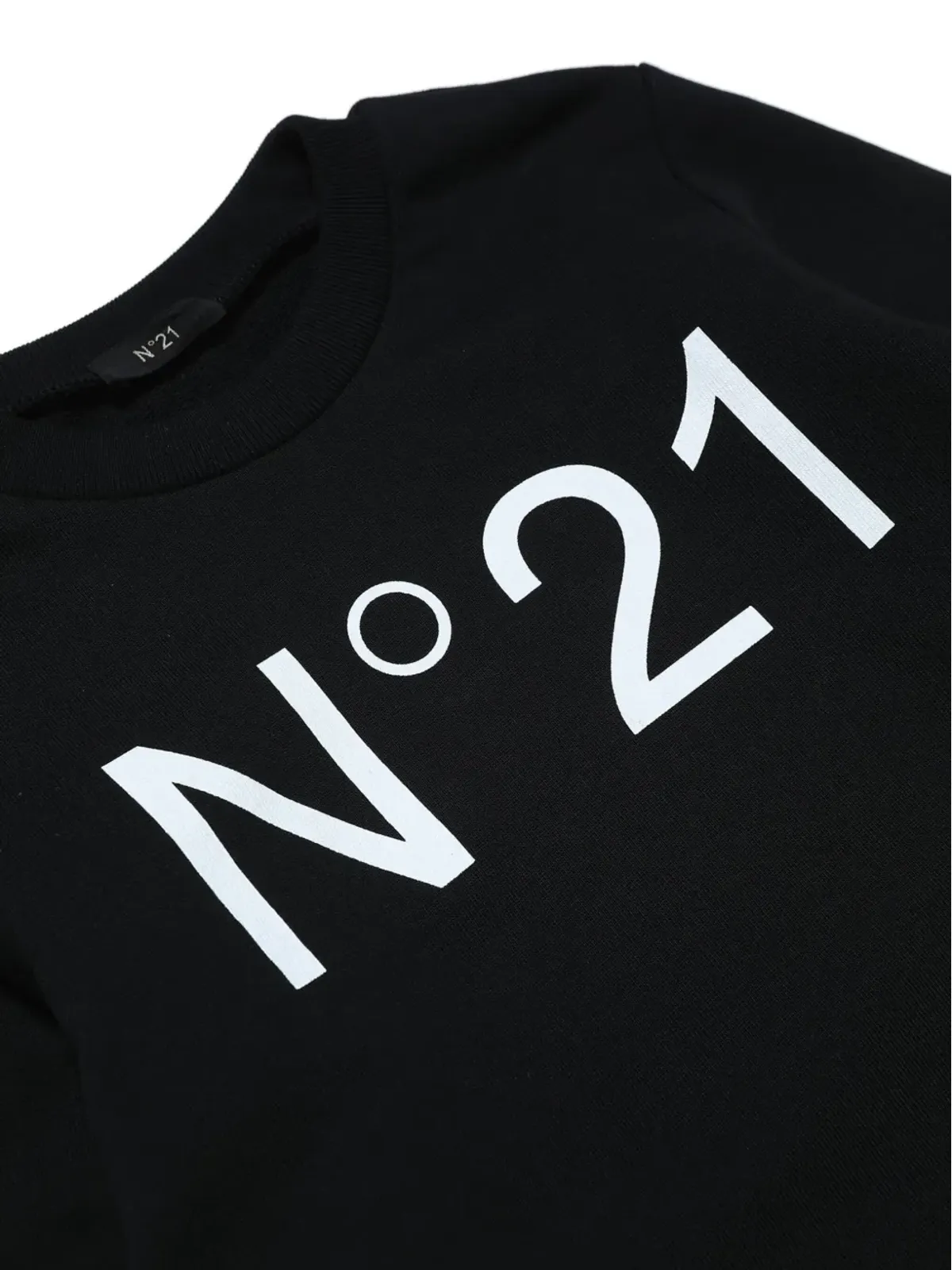 Nº21 Kids ロゴプリント コットン スウェットシャツ - 画像3