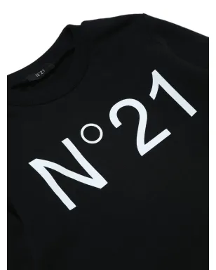 Nº21 Kids ロゴプリント コットン スウェットシャツ - サムネイル3