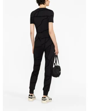Versace Jeans Couture チェーンプリント コットン トラックパンツ - サムネイル4