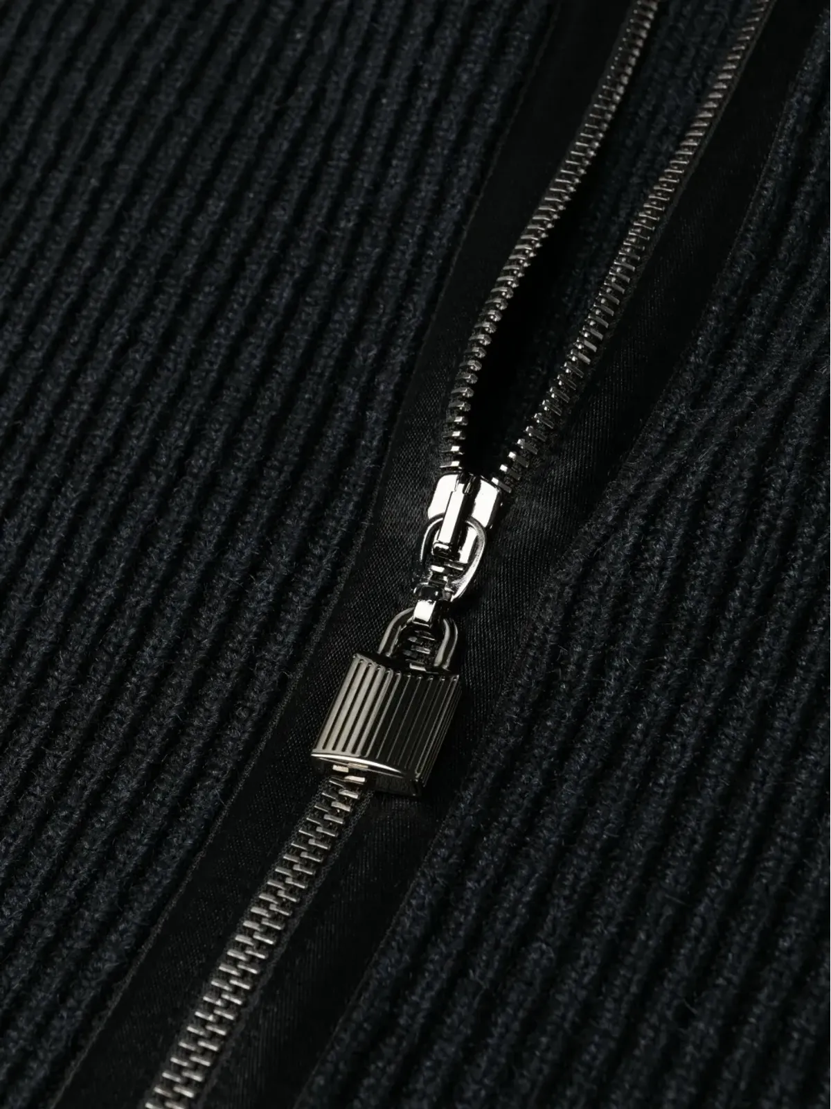 TOM FORD リブ編みジップアップペンシルスカート - 画像5
