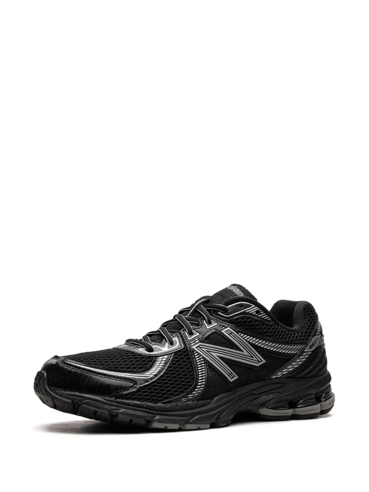 New Balance 860メッシュパネルドスニーカー ブラック - 画像5