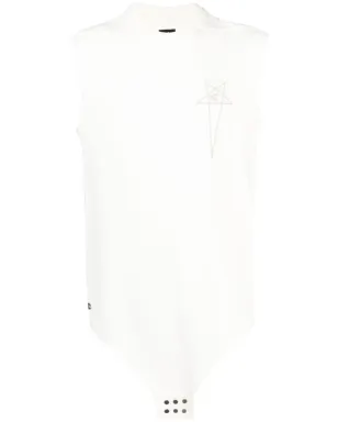 Rick Owens X Champion ロゴ刺繍入りコットンノースリーブトップ - サムネイル1