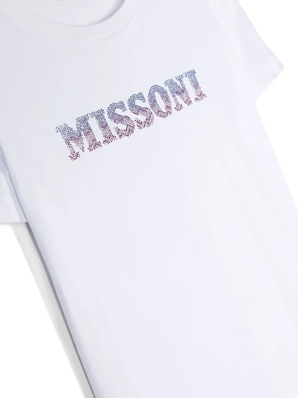 Missoni Kids ロゴ入りコットンジャージーTシャツ - 画像3