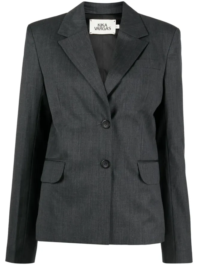 KIKA VARGAS Kika Vargas Harper シングルブレストブレザーの商品画像