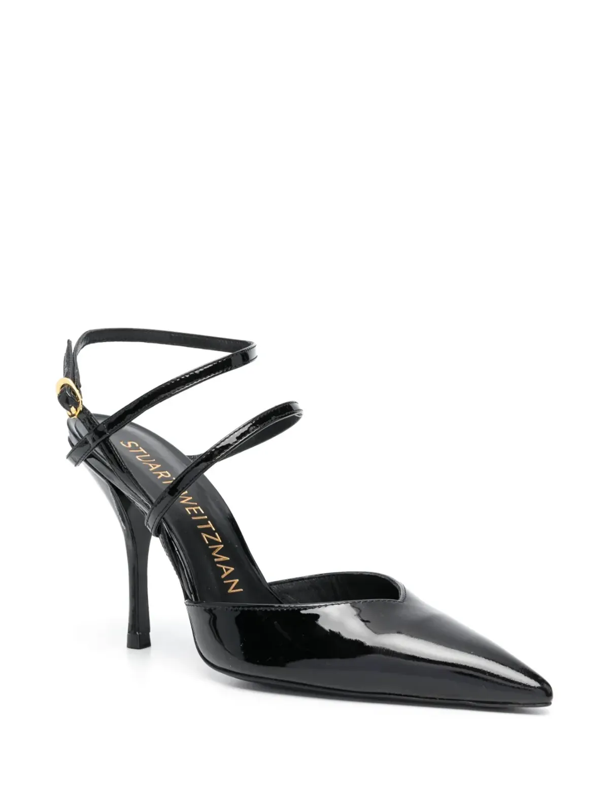 Stuart Weitzman Strapeze 100mm レザー パンプス - 画像2
