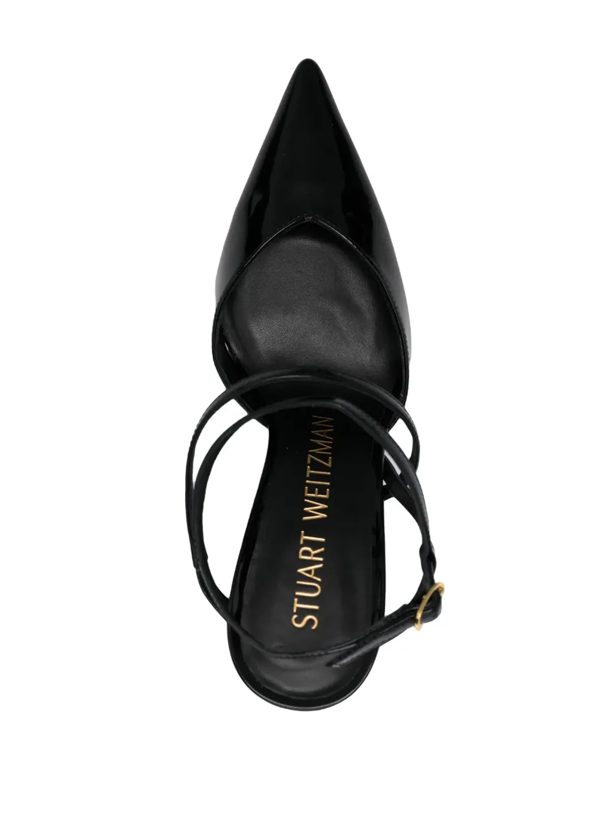 Stuart Weitzman Strapeze 100mm レザー パンプス - 画像4