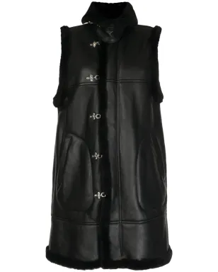 Noir Kei Ninomiya ロング丈レザーコート - サムネイル1