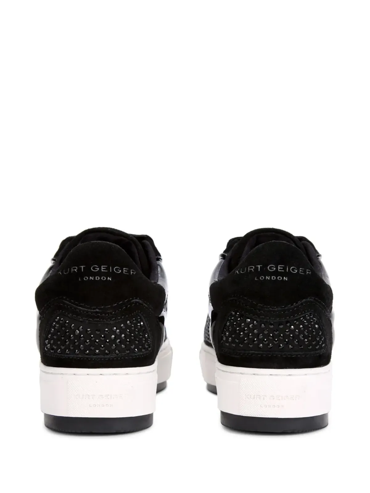 Kurt Geiger London Southbank ロー・トップスニーカー - ブラック - 画像3