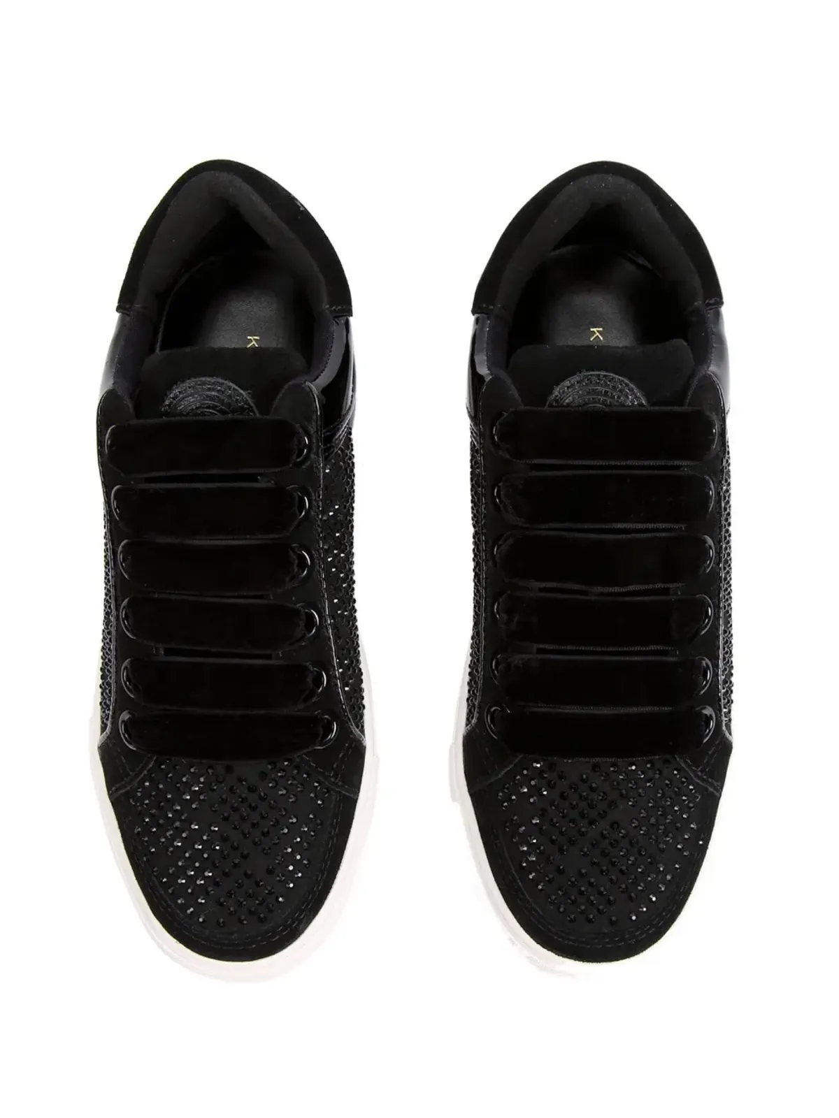 Kurt Geiger London Southbank ロー・トップスニーカー - ブラック - 画像4