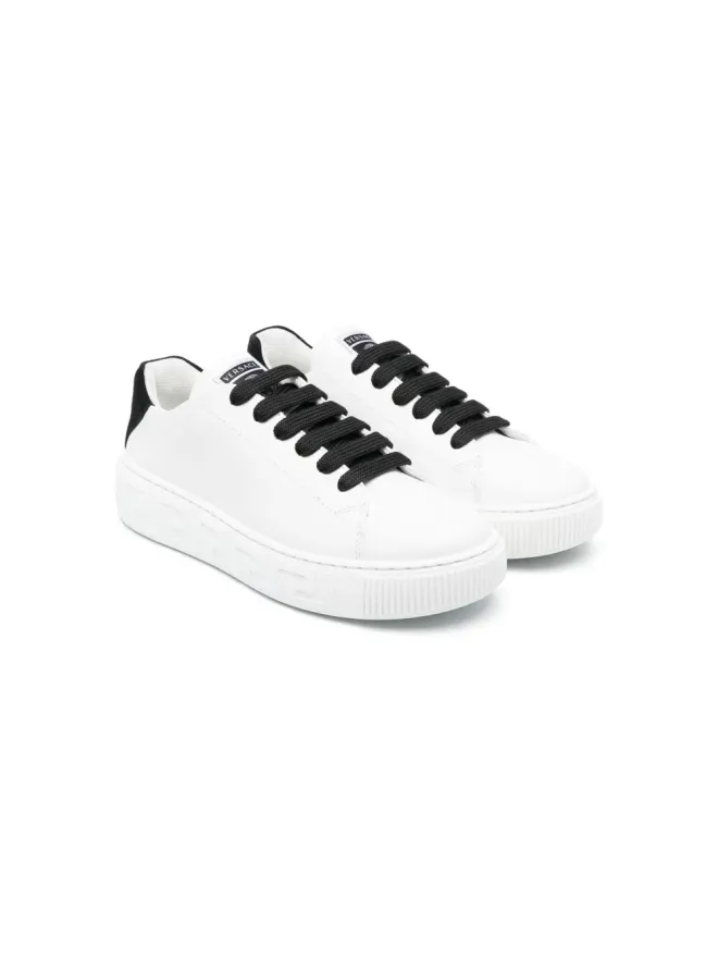 Versace Kids Versace Kids 2トーンレザー スニーカーの商品画像