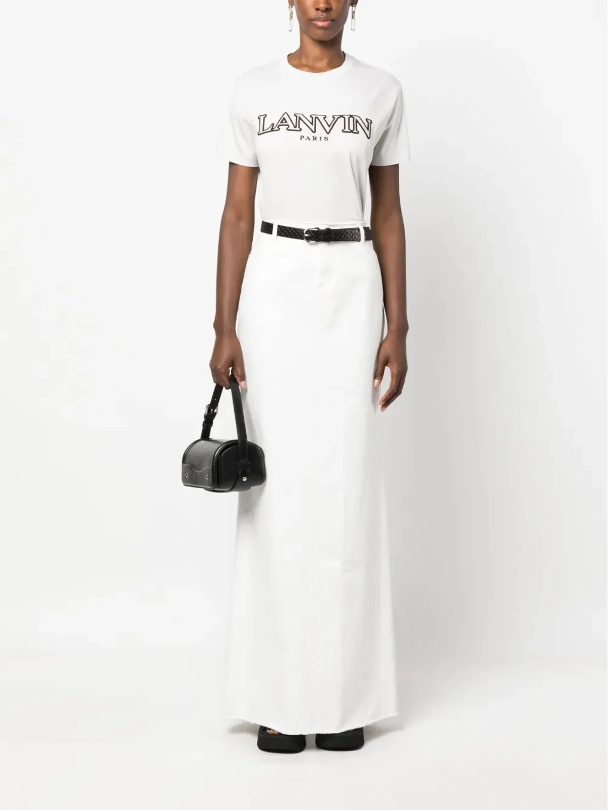 Lanvin 刺繍ロゴ Tシャツ - 画像2