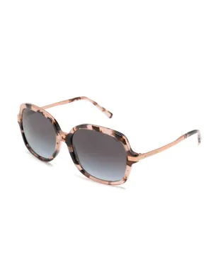 Michael Kors 鼈甲風スクエアフレーム サングラス - ピンク - サムネイル2