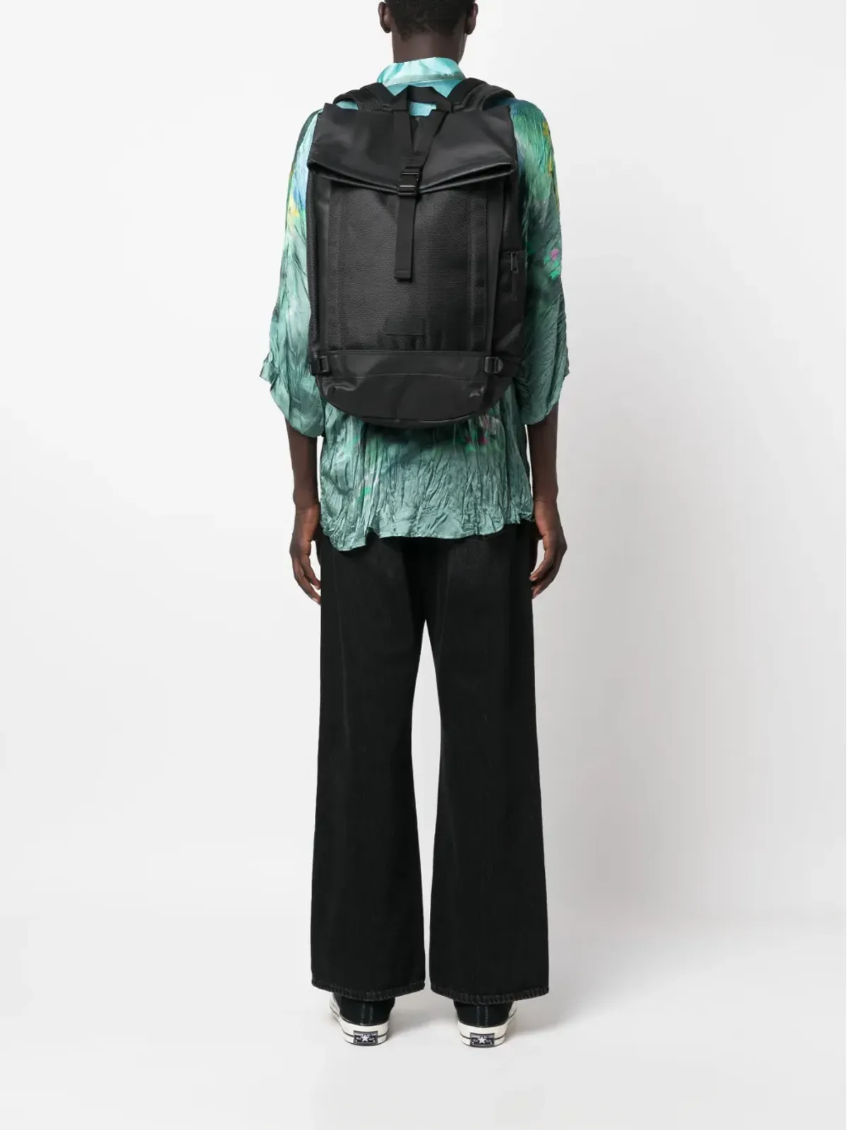 Eastpak Tecum ロゴパッチ バックパック ブラック - 画像2