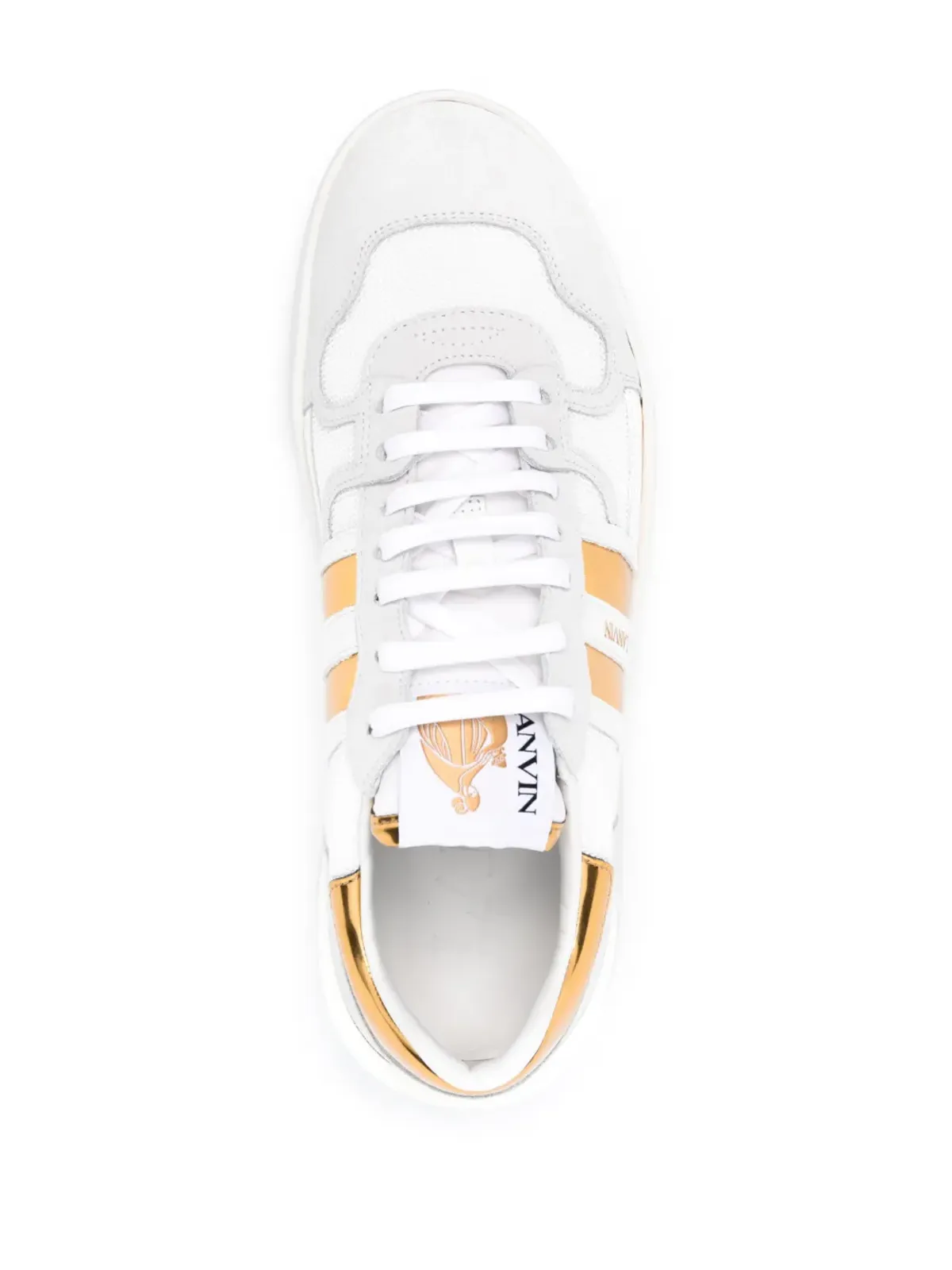 Lanvin クレイ レザー スニーカー - 画像4