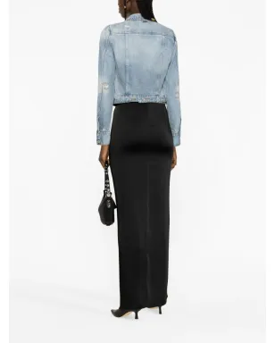 Courrèges ジップアップデニムジャケット - サムネイル4