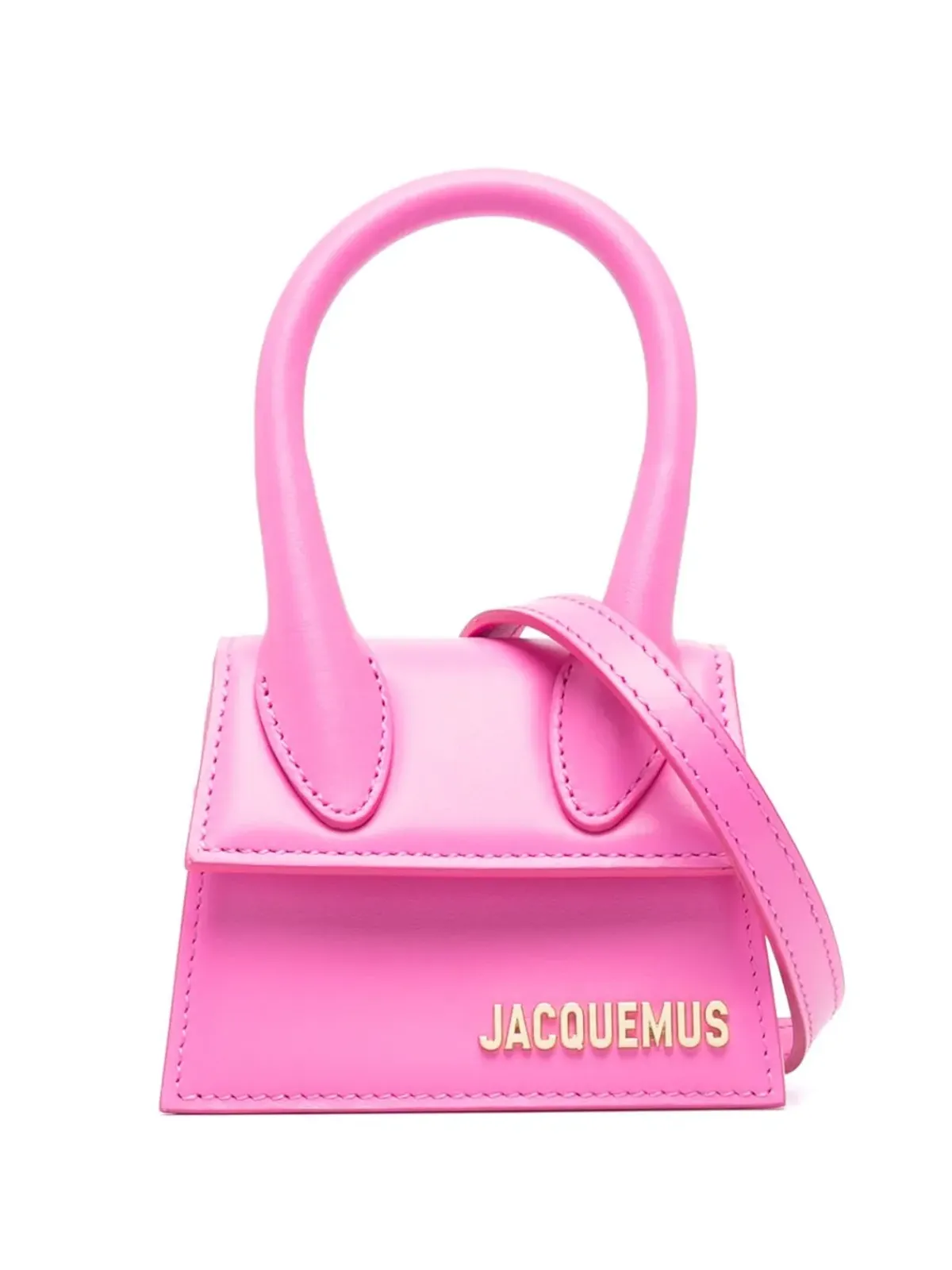 Jacquemus Le Chiquito レザー ミニバッグ - ピンク - 画像1