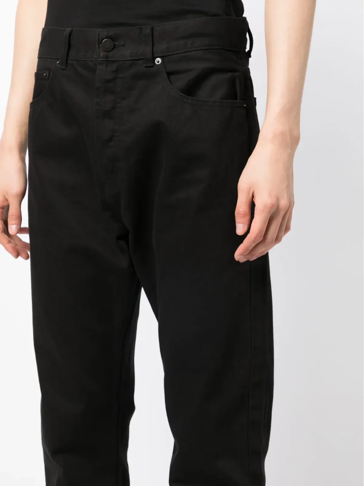 FEAR OF GOD ESSENTIALS ハイウエストストレートジーンズ - 画像5