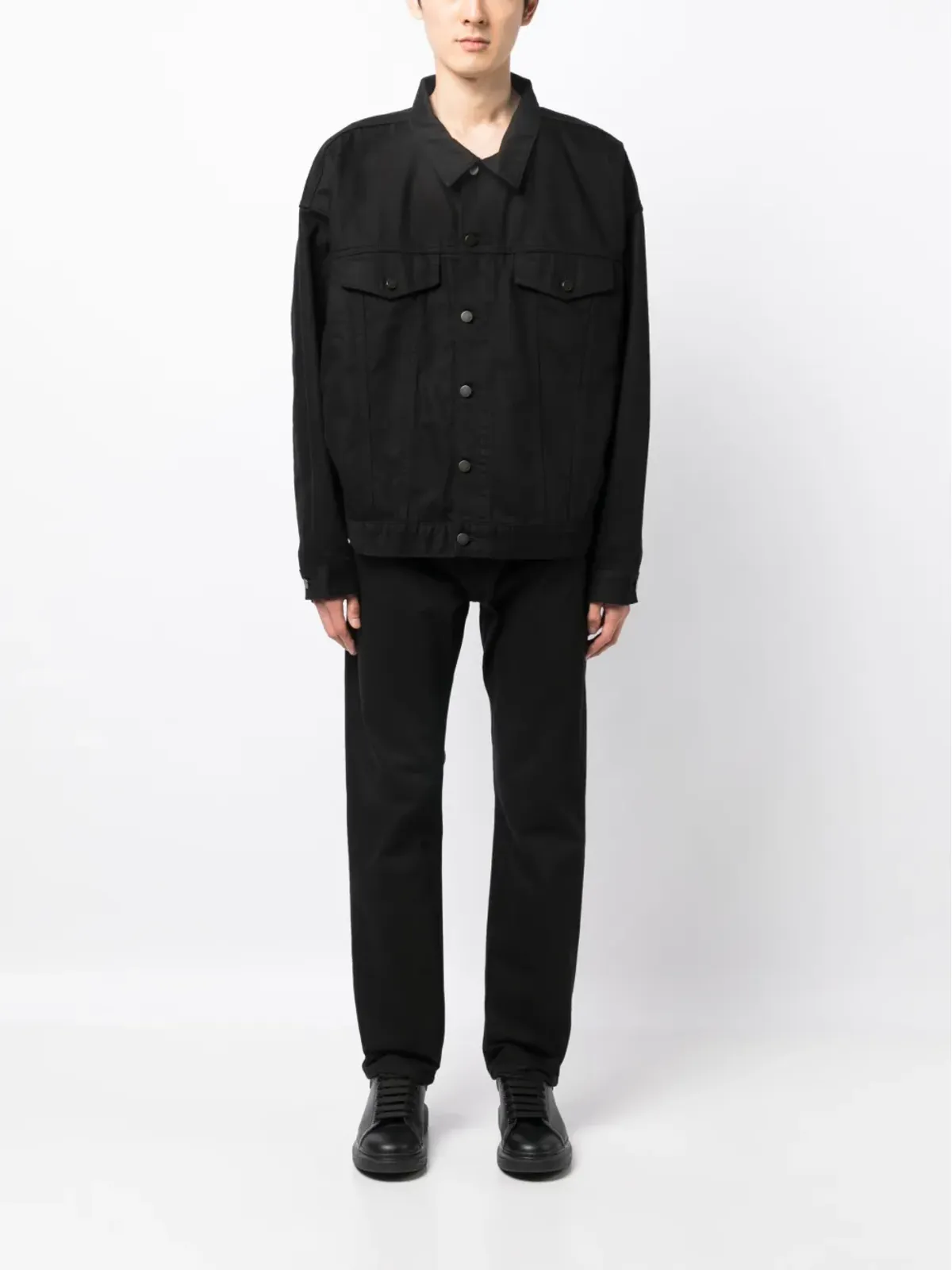 FEAR OF GOD ESSENTIALS ハイウエストストレートジーンズ - 画像2