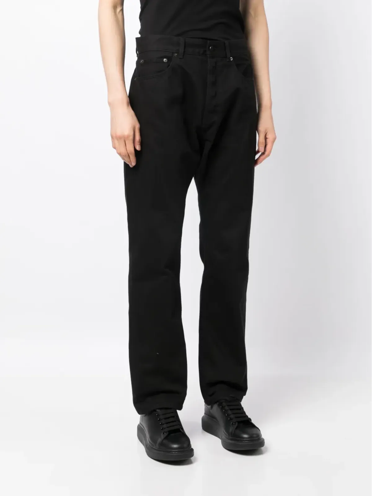 FEAR OF GOD ESSENTIALS ハイウエストストレートジーンズ - 画像3