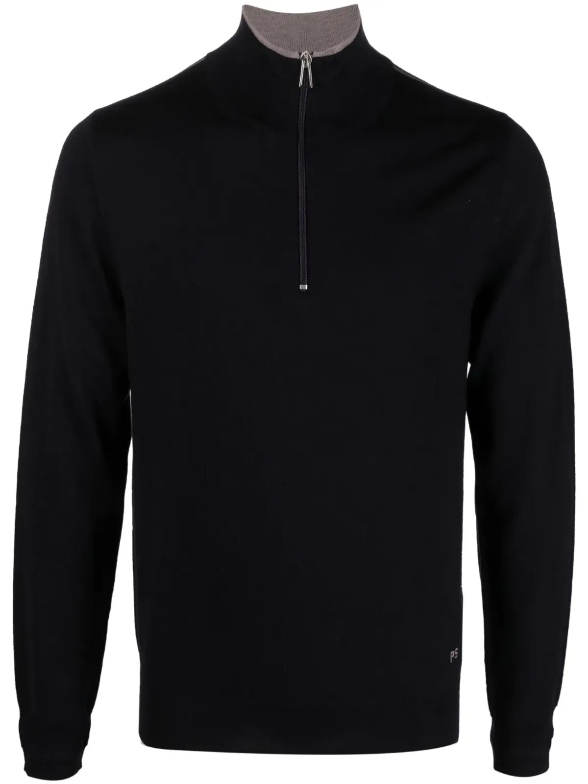PS Paul Smith ジップ付き長袖ニットセーター - 画像1