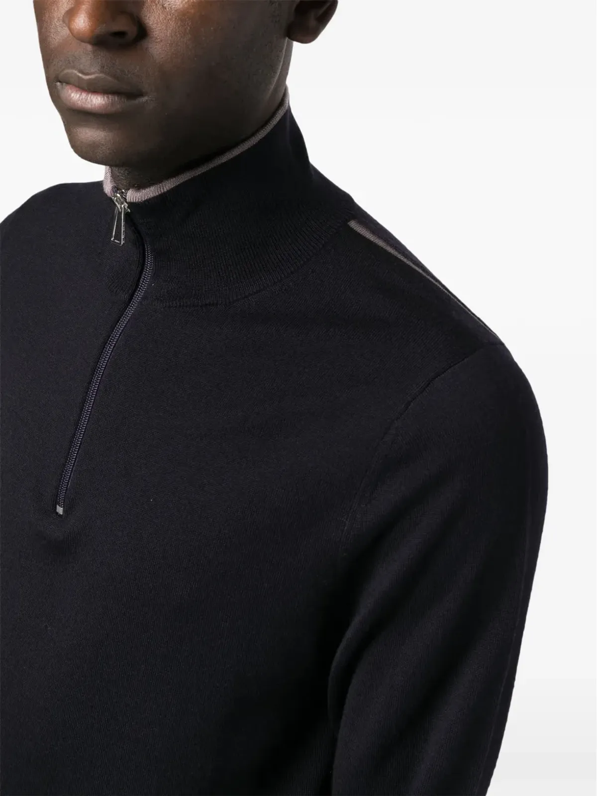PS Paul Smith ジップ付き長袖ニットセーター - 画像5